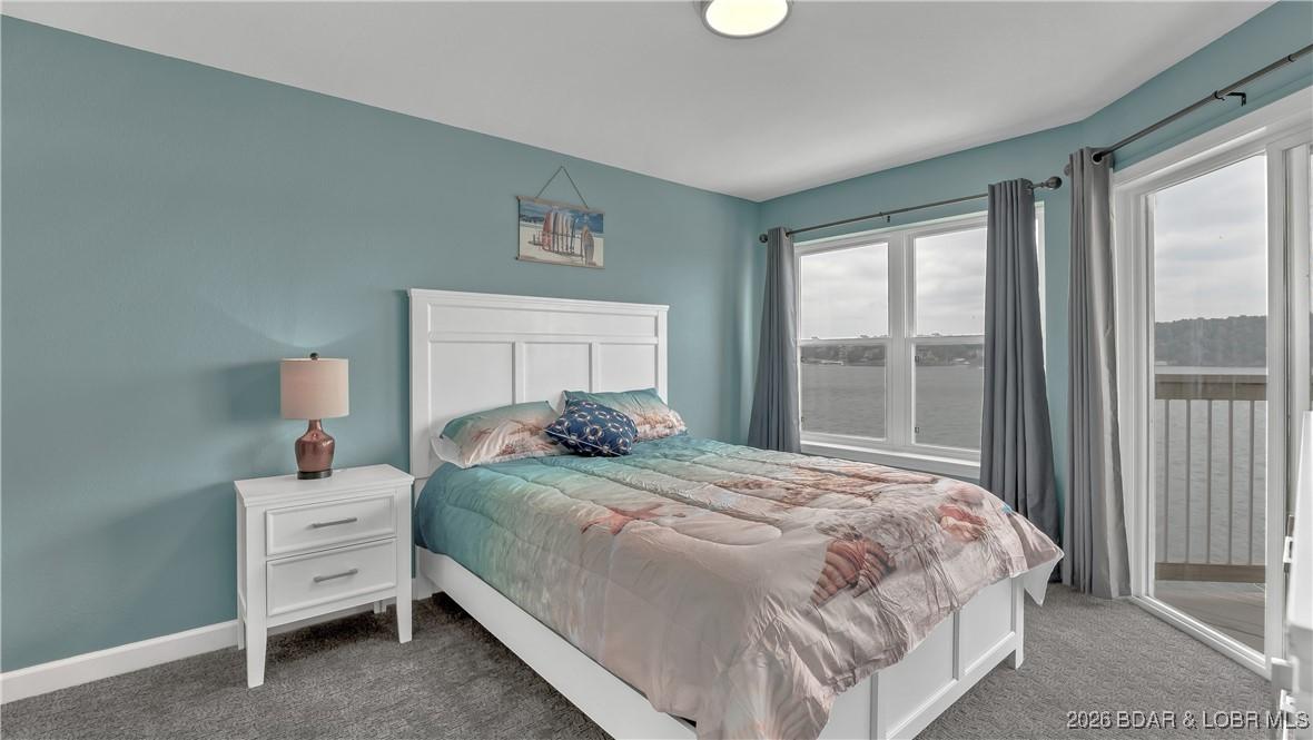 Image 1: Beautiful views from the generous master suite