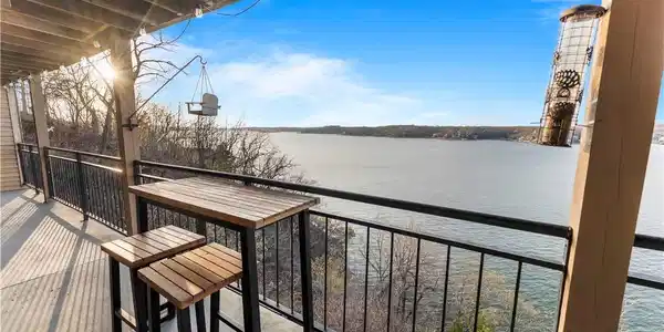 Image 2: Deck with Lake View