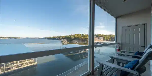 Image 2: View from deck right outside the master
