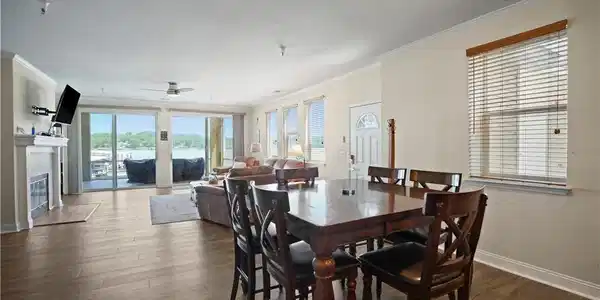 Image 2: Dining Area and Living Room