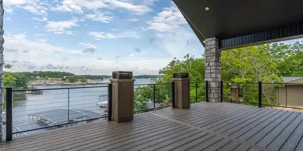 Image 4: Main level covered patio