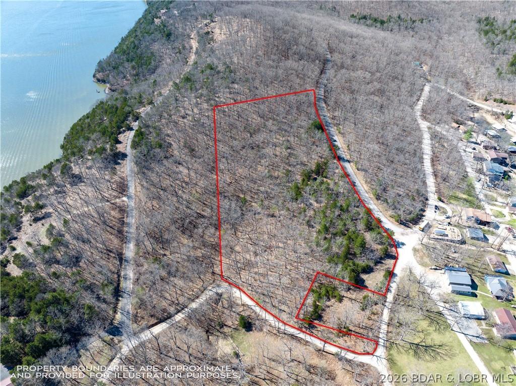 Image 2: Aerial Plat of 5.7 Acres