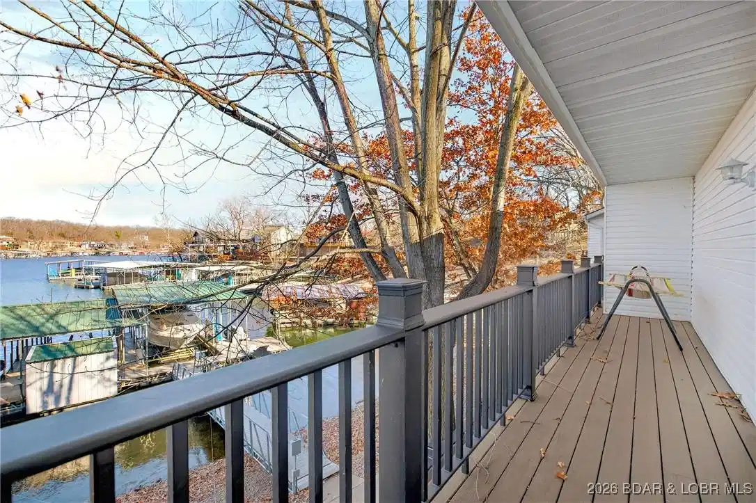 Image 1: View from main level master suite deck