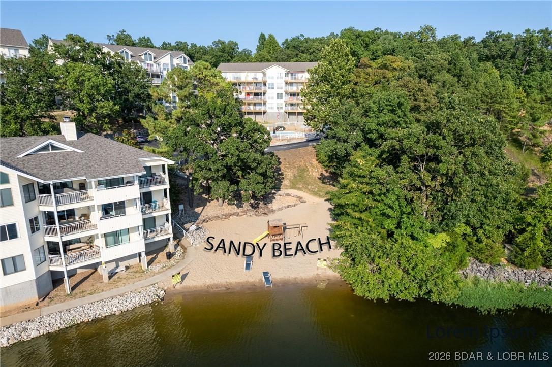 Image 4: Over looks swim beach and pool