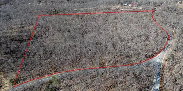 Image 2: Aerial Plat of 14.89 Ac
