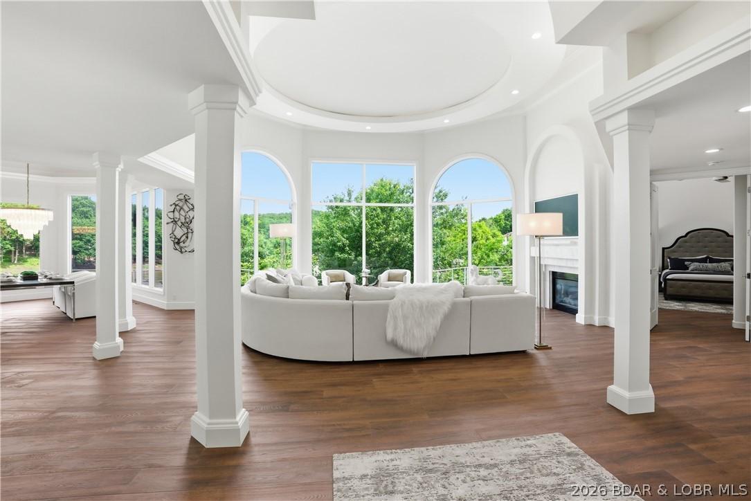Image 4: A Showcase Home  - unique circular tray ceiling, n