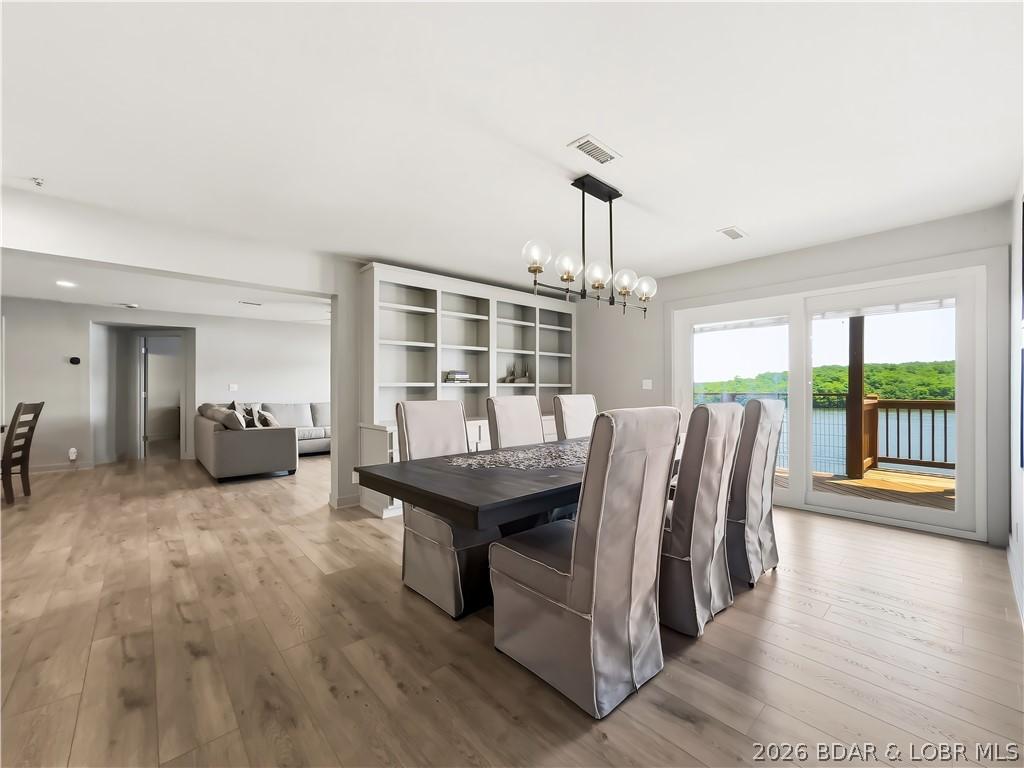 Image 3: The inviting dining area offers the perfect space