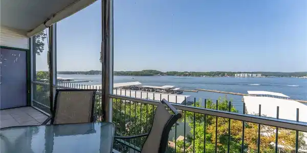 Image 2: Incredible lake view from the balcony overlooking