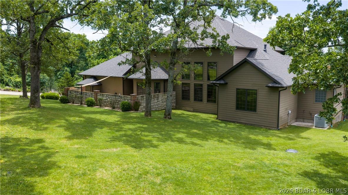 Image 3: Back yard of home