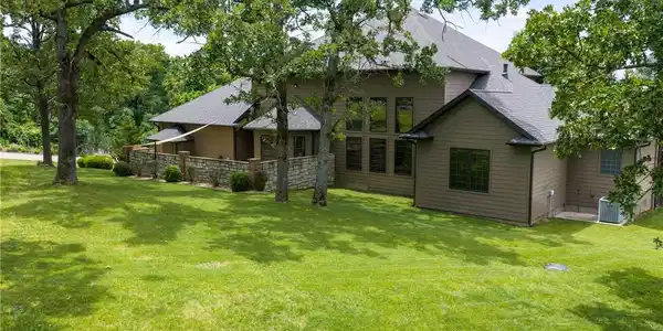 Image 3: Back yard of home