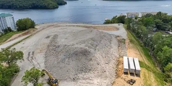 Image 2: Over view site work
