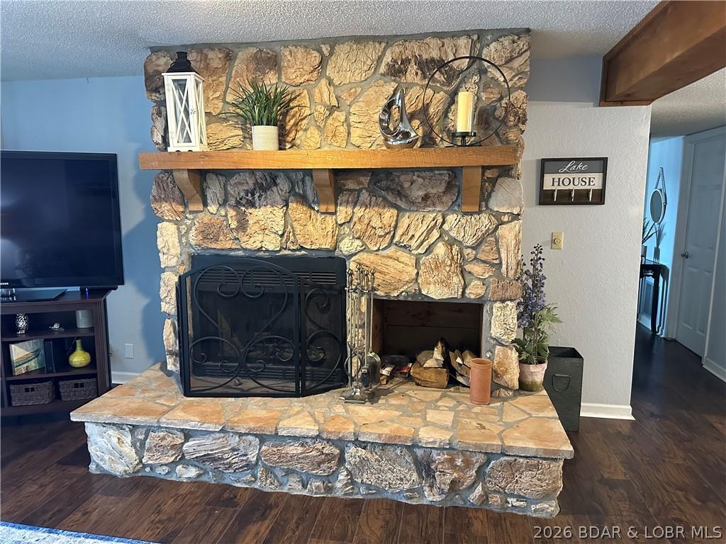 Image 2: Beautiful Stone Fireplace