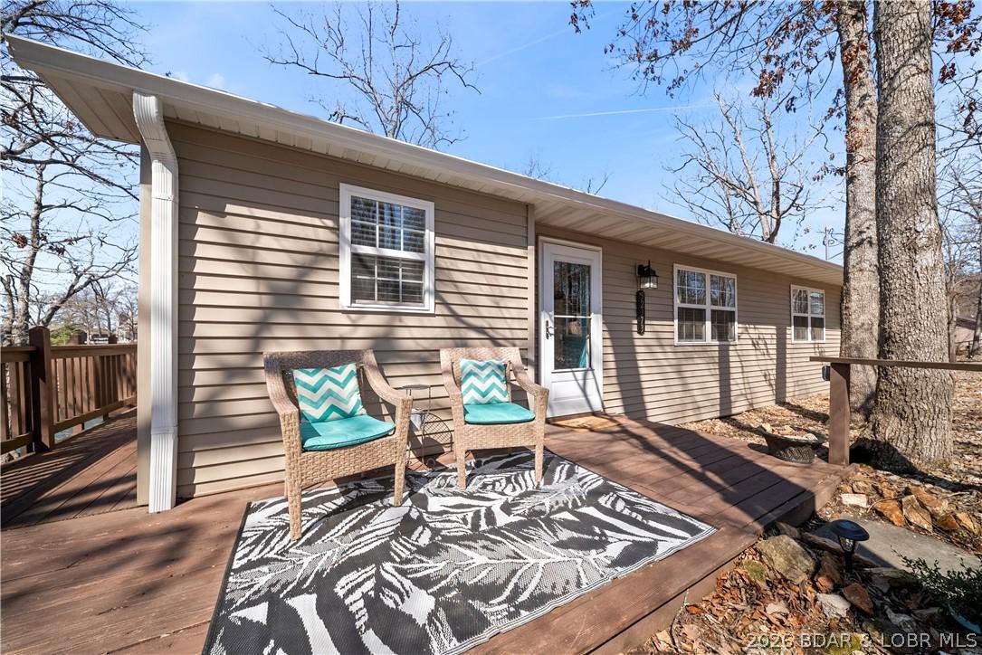 Image 4: Front of the House w/ Cozy Front Patio