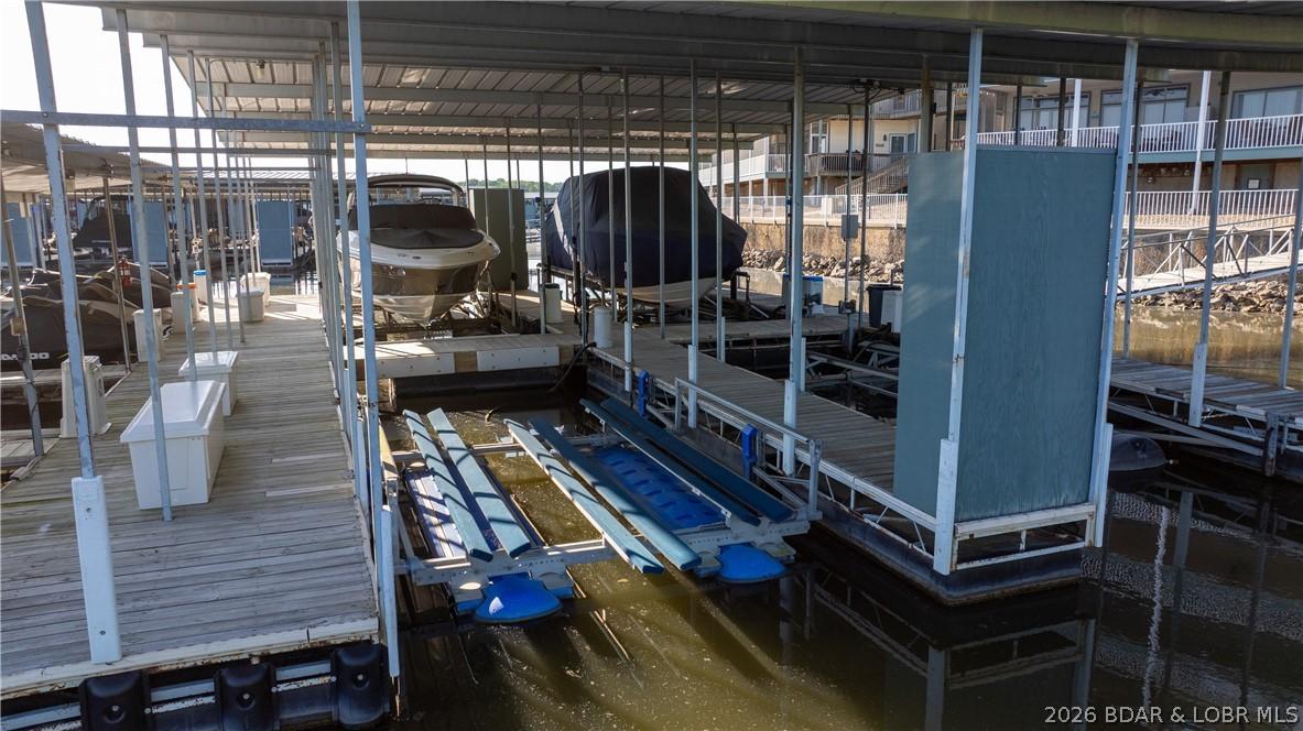 Image 2: boat slip and boat lift included