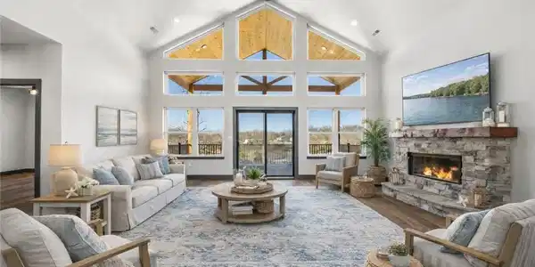 Image 3: Envision kicking back in your large living room wi