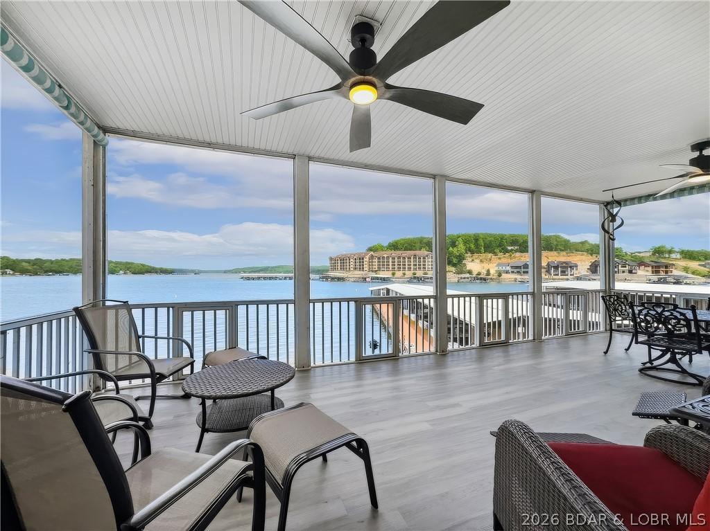 Image 3: The view from the screened in patio is priceless