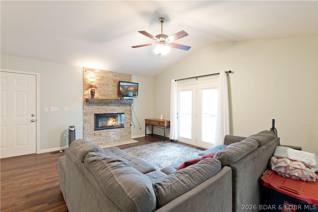Image 4: View from Dining area into the living area.