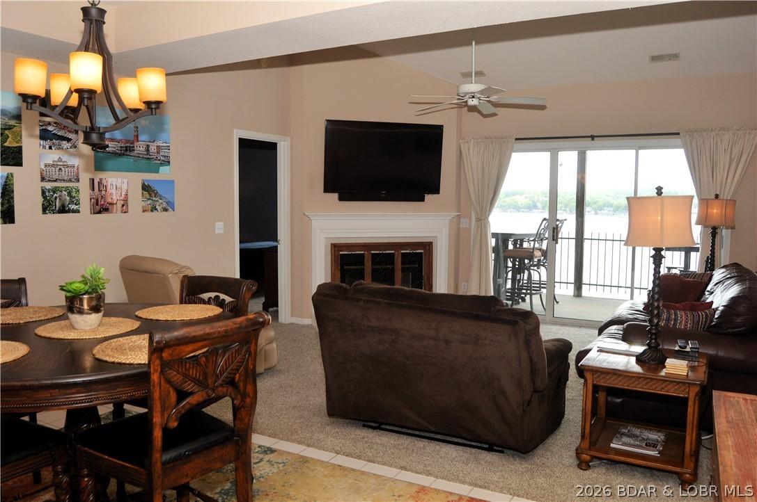 Image 3: Open living and dining