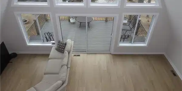 Image 3: Abundant windows to let in natural light.  View is