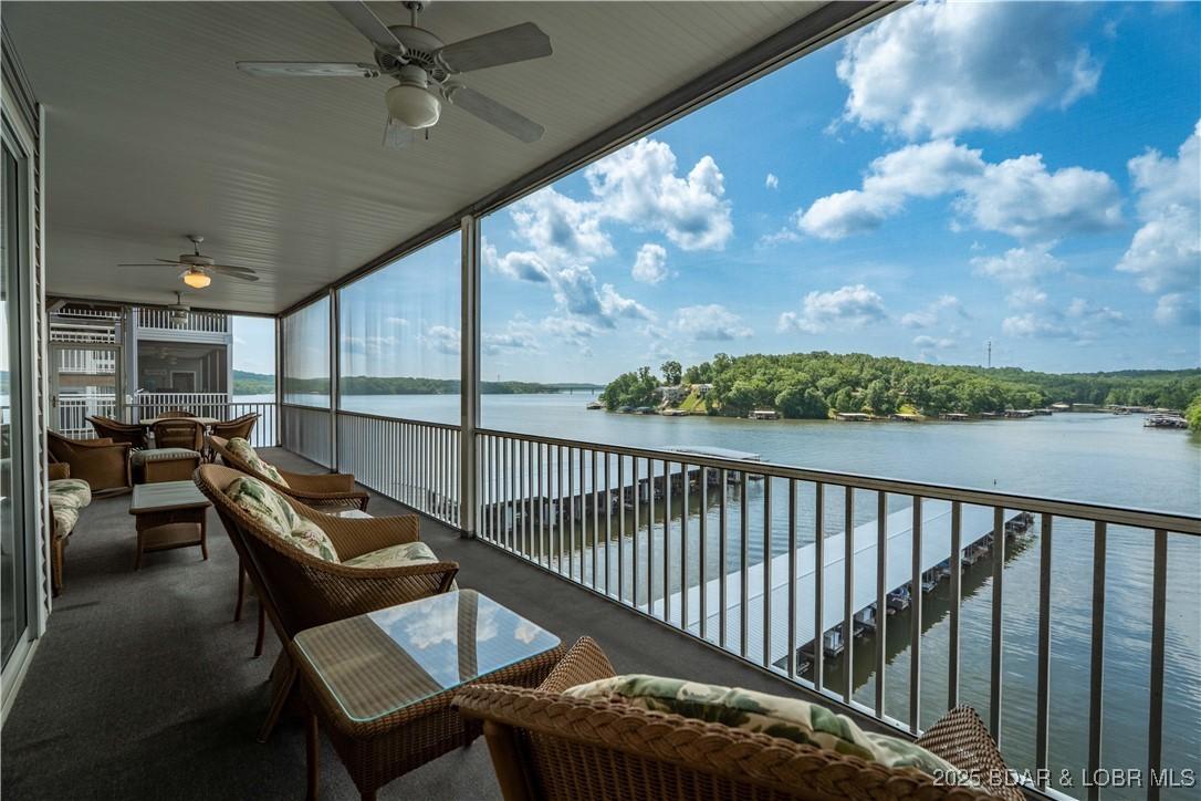 Image 2: Amazing Views from Screened Porch