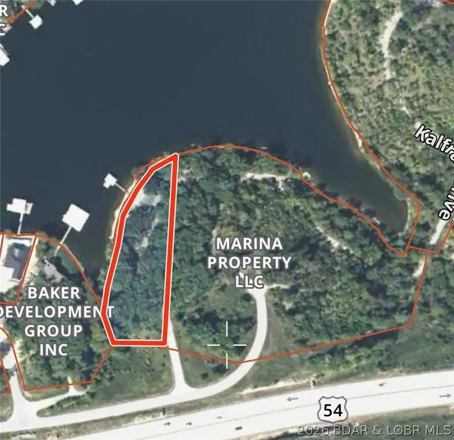 Image 1: Estimated property lines