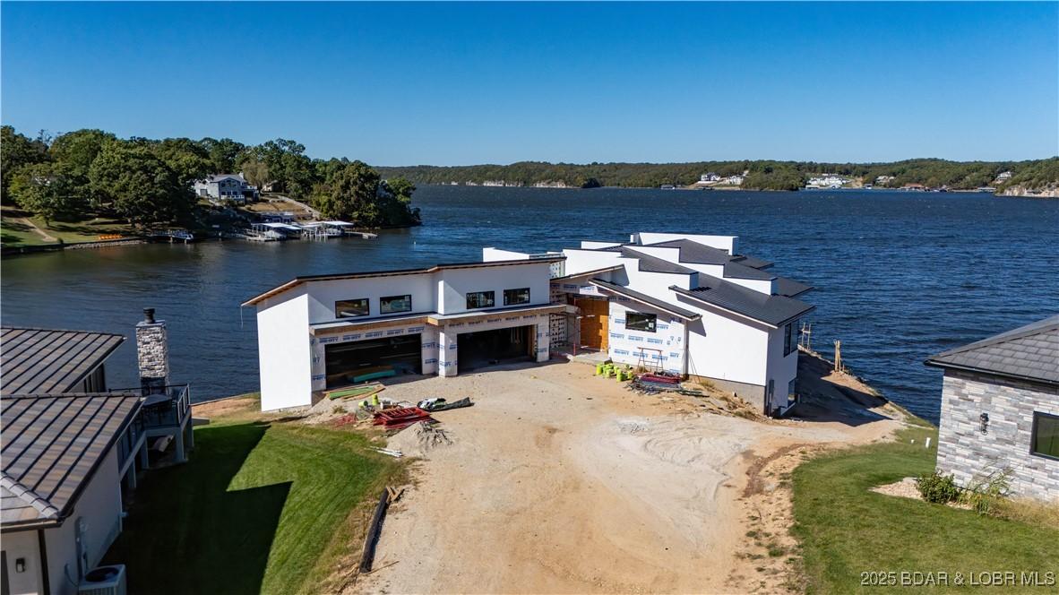Image 2: Aerial View of the Home