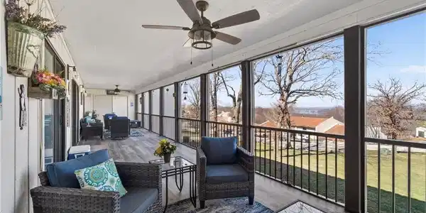 Image 3: Screened in porch from Guest bedroom