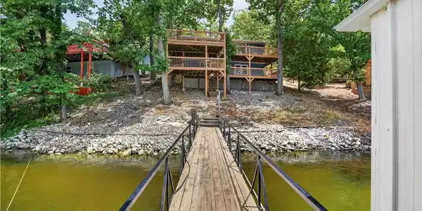 Image 2: Private Dock and Lakeside Deck