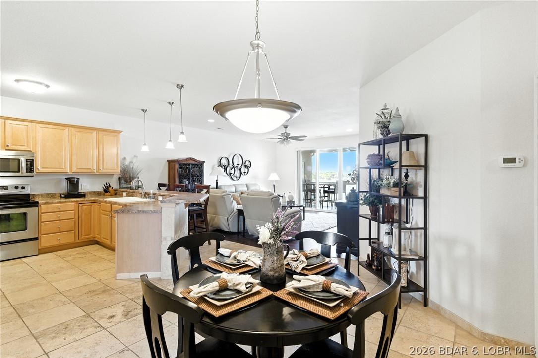Image 3: Dining Room, Kitchen and Great Room
