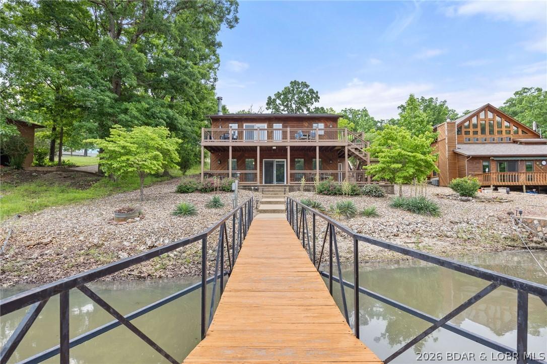 Image 3: View of house from dock