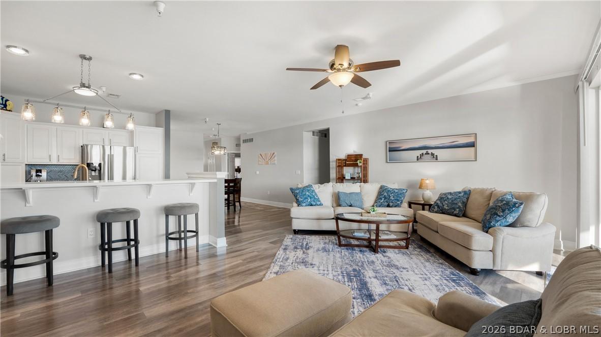 Image 3: Spacious Living Room w/ Panoramic Views