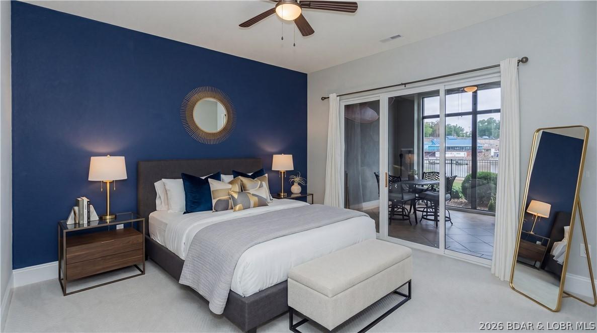 Image 2: Master bedroom and entrance to four seasons room