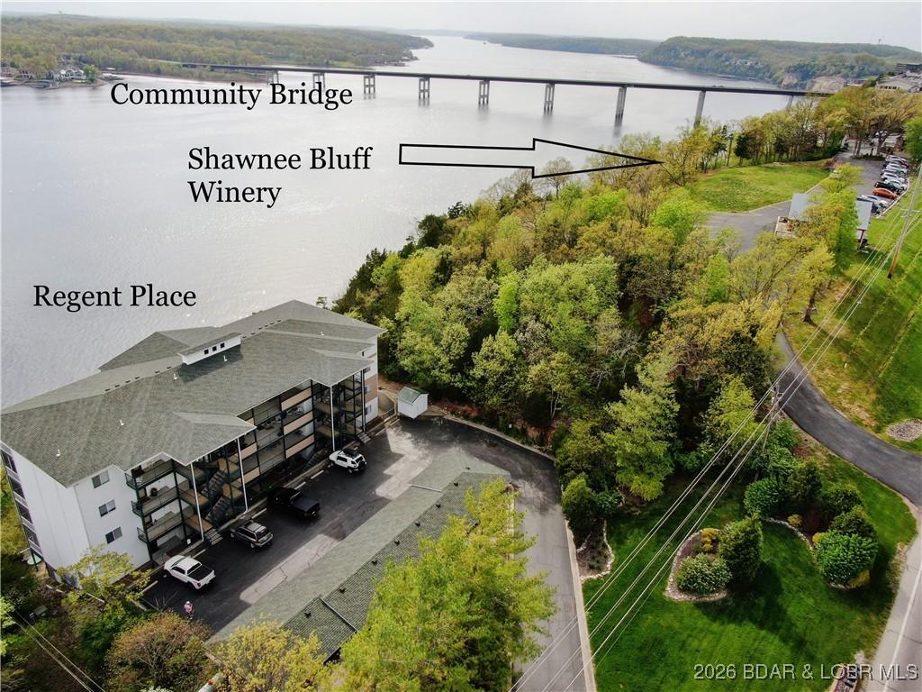Image 4: Lake Front Location by community bridge