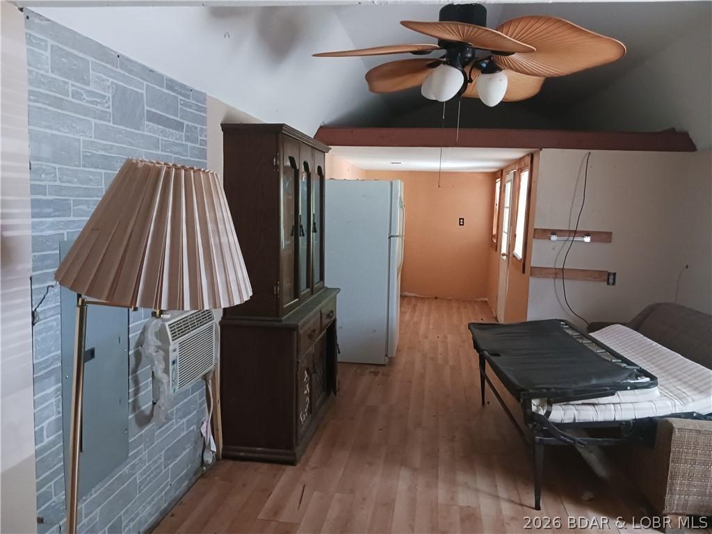 Image 2: Finished interior, wall air conditioner