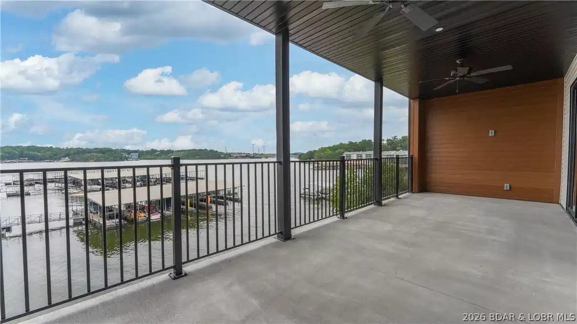 Image 1: Amazing Lake Views from the concrete deck