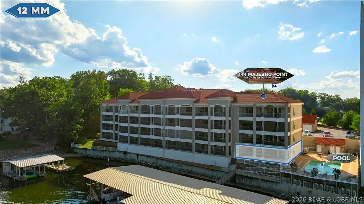 Image 1: Lake Side of Complex