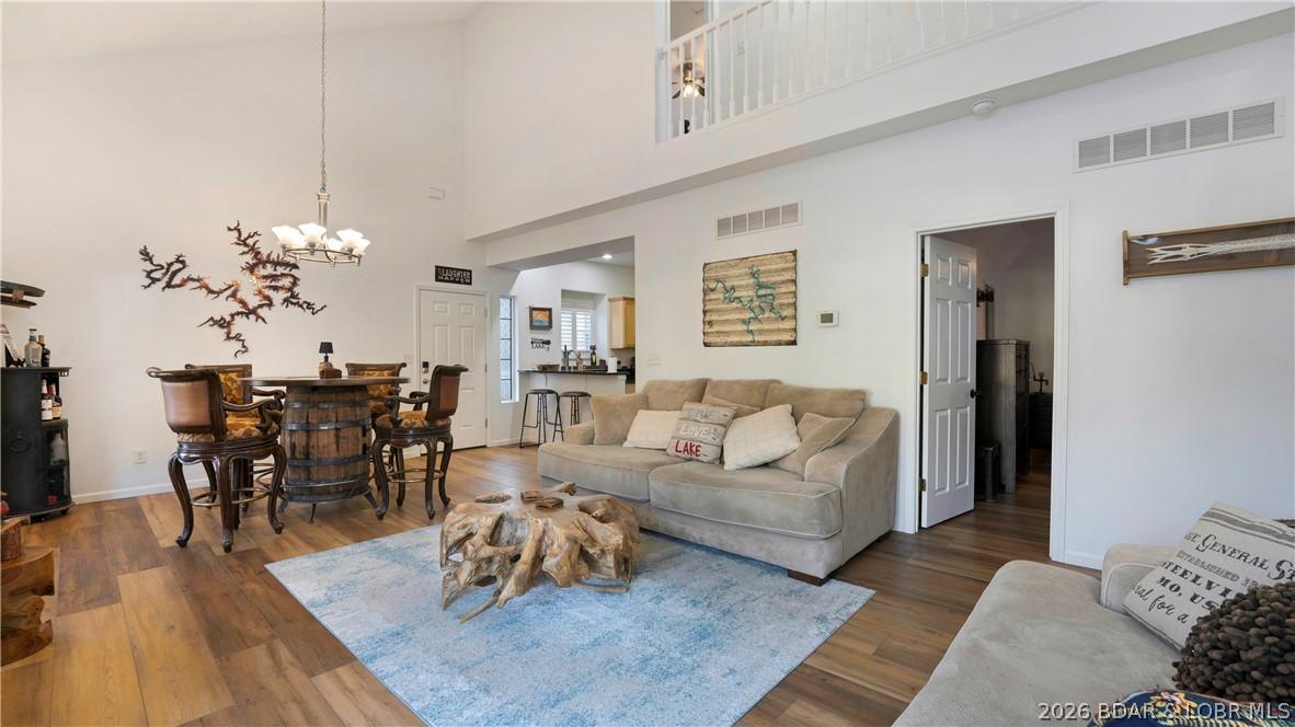 Image 3: Main level living is perfect for comfortable lake