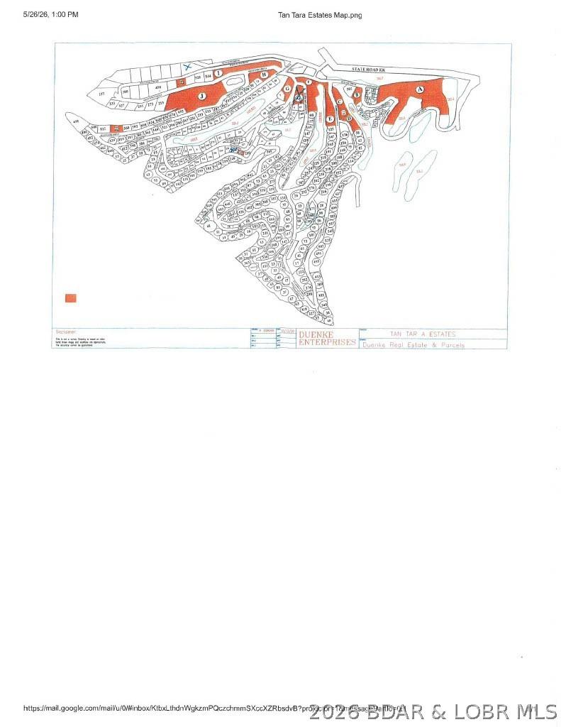Image 2: Tan Tara Estates Map