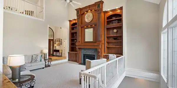 Image 4: Stately grand mantel