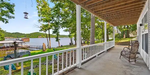 Image 4: Your walkout lower level has an amazing view and t