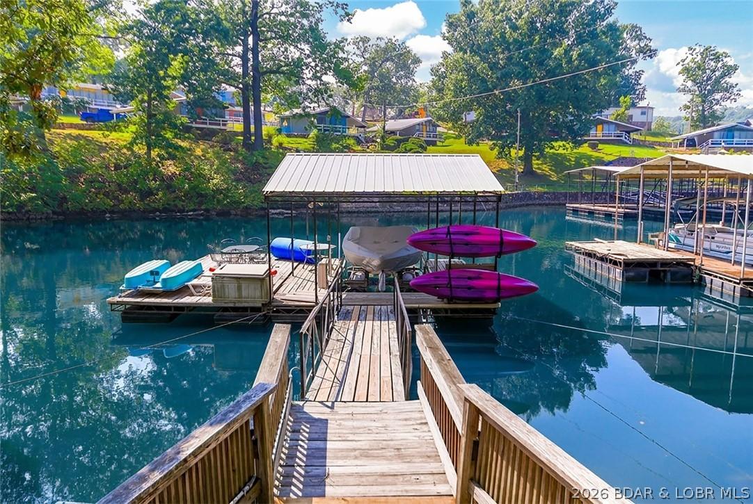 Image 2: This dock is set up for the ultimate summer of FUN