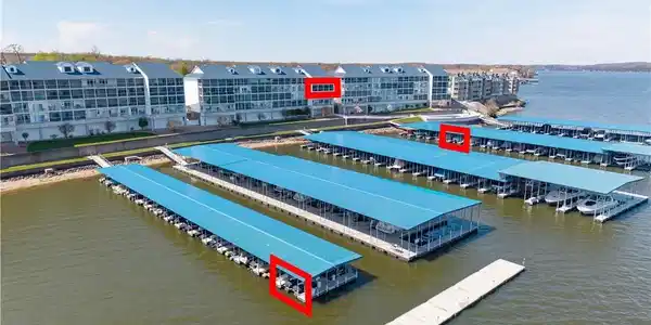 Image 3: Condo, boat slip and PWC slip locations