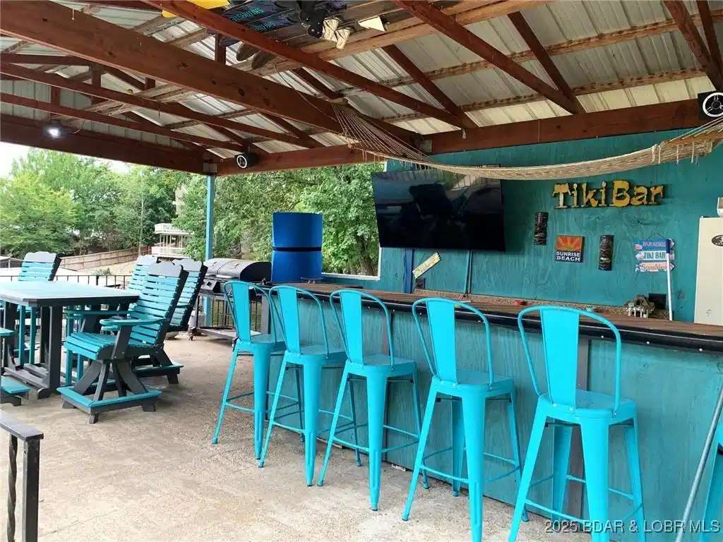 Image 1: Super cool tiki bar
