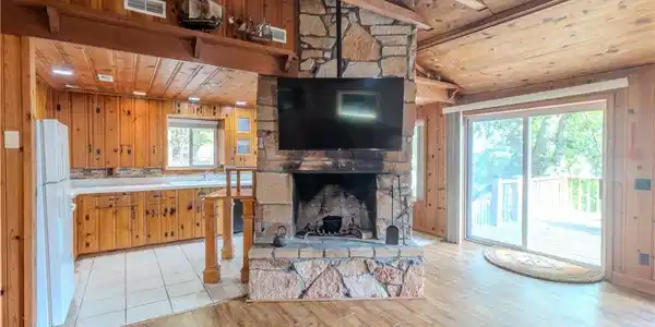 Image 4: Stone Fireplace at the heart of the home