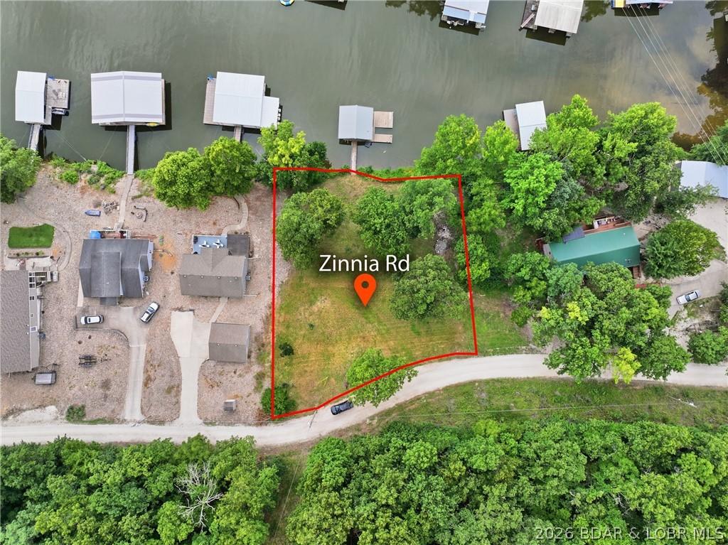 Image 2: Overhead aerial view showcasing the lot boundaries