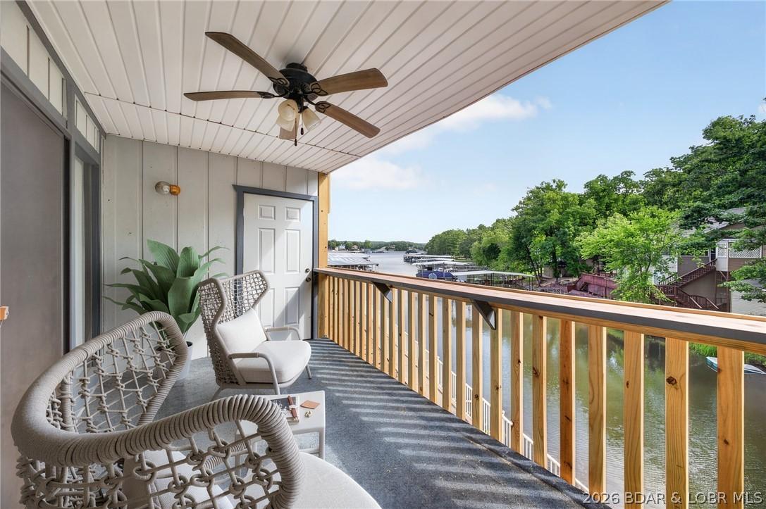 Image 4: Lakefront view, Virtually Staged