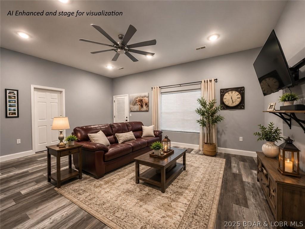 Image 4: AI Enhanced living room
