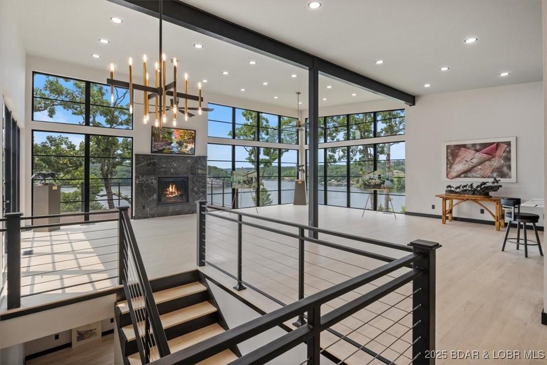 Image 3: View of living room from foyer