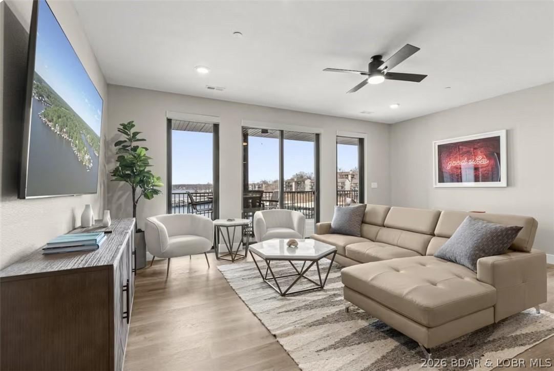 Image 1: LPV flooring and designer furnishings
