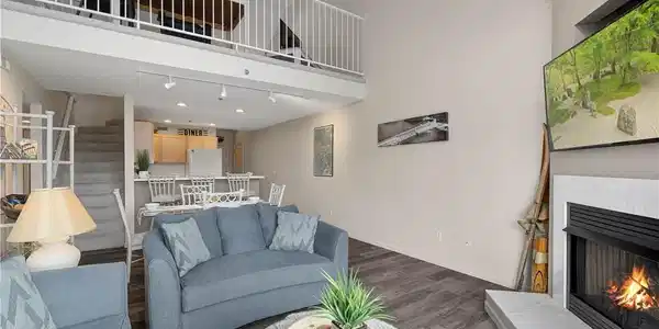 Image 4: Propane fireplace, LVP Flooring, Open Floor plan